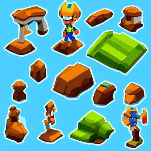 prompthunt: A game assets spritesheet by Rayman legends online