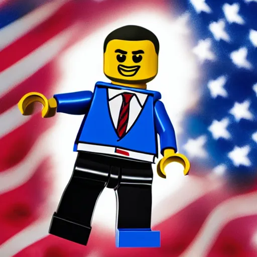 Image similar to lego barack obama