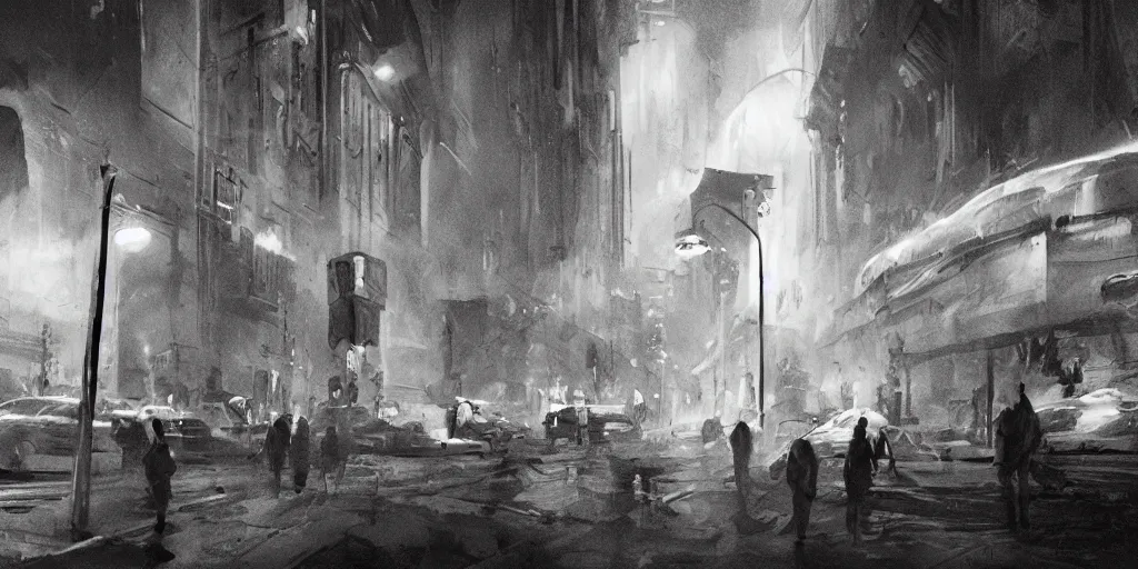 Prompt: Cinematic concept art from the new Orson Welles film