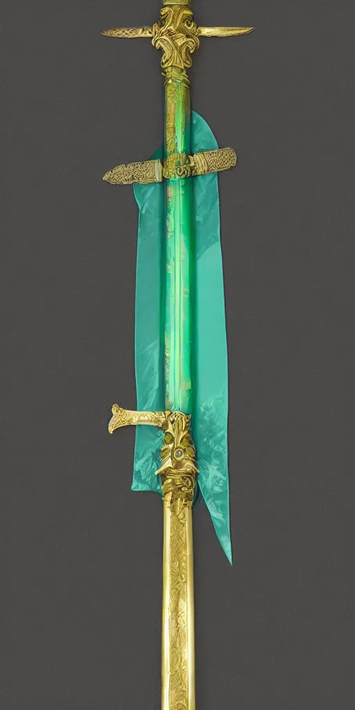Crystal Diamond Treasure Sword Gel Pen Creative Weapon - Temu