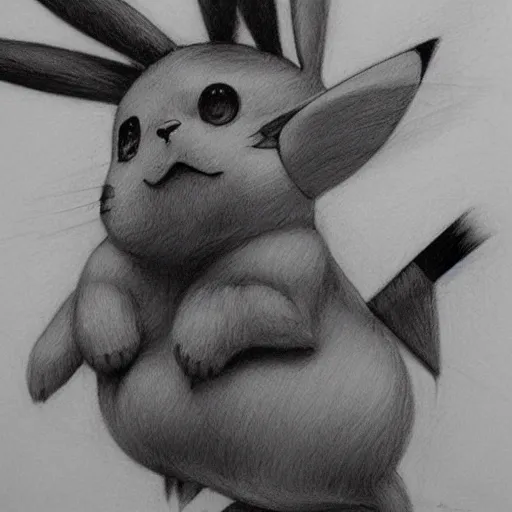 Pikachu Drawing by Kitty Perkins - Fine Art America