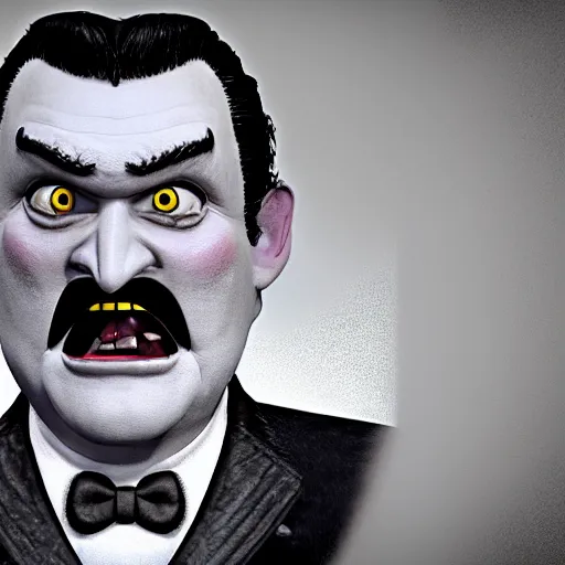 Image similar to portrait of ted cruz as grandpa munster, the munsters, octane render, unreal 5 engine
