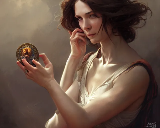 Prompt: photography of david palumbo, deep focus, d & d, fantasy, intricate, elegant, highly detailed, digital painting, artstation, concept art, matte, sharp focus, illustration, hearthstone, art by artgerm and greg rutkowski and alphonse mucha