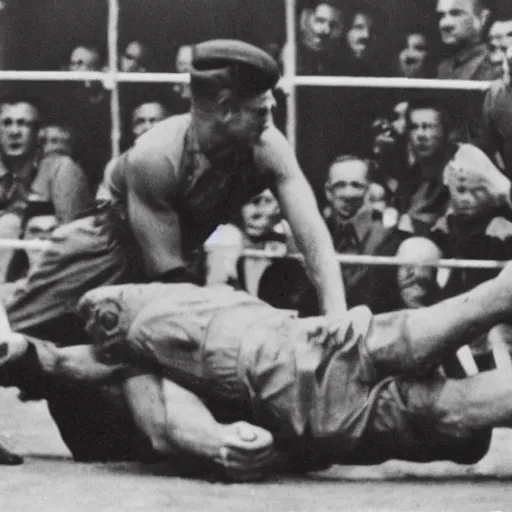 Image similar to stalin punches joe baiden head to pieces photo