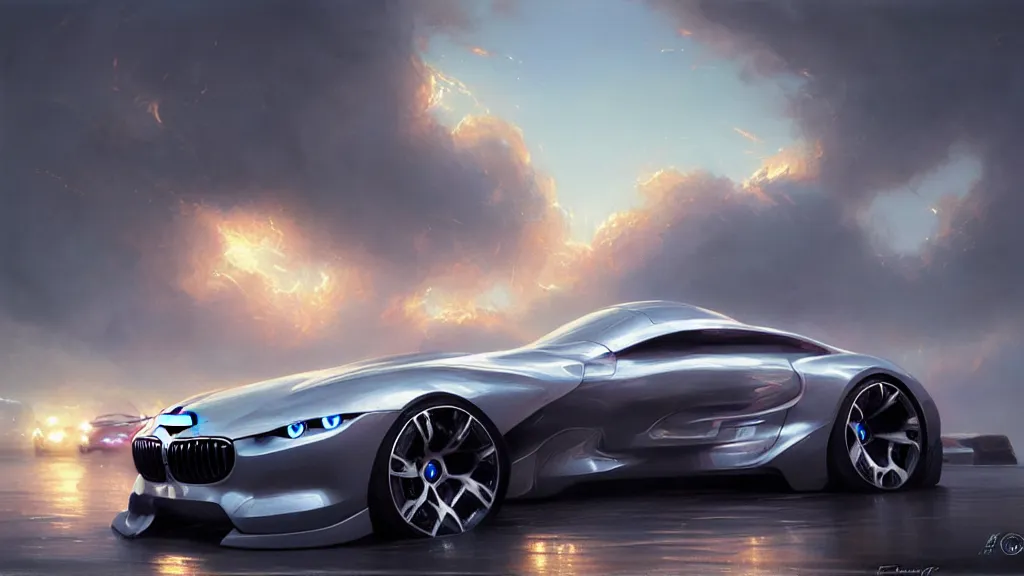 BMW's Hybrid-Electric Concept Car Reveal Was the Toast of Art Basel