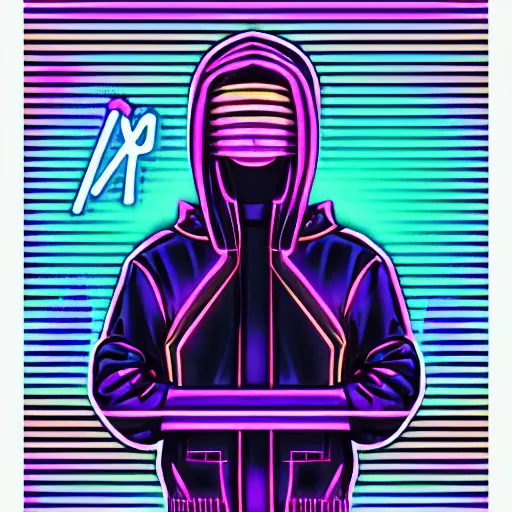 Image similar to python in hoodie, portrait, vaporwave, synthwave, neon, vector graphics, cinematic, volumetric lighting, f 8 aperture, cinematic eastman 5 3 8 4 film, photorealistic