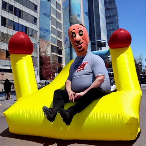 Image similar to inflatable man
