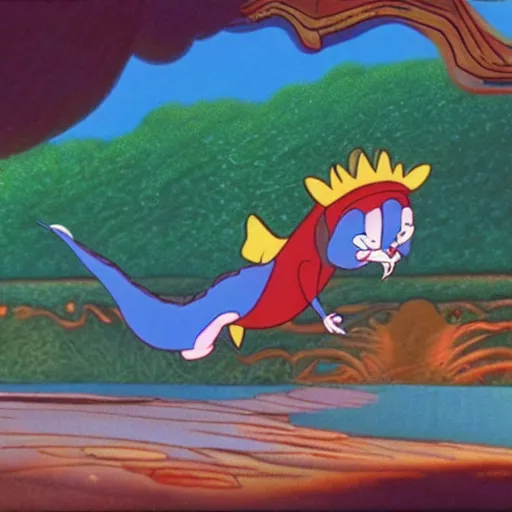 Image similar to a film still from the cartoon the lazy dragon ( 1 9 8 0 ) directed by walt disney