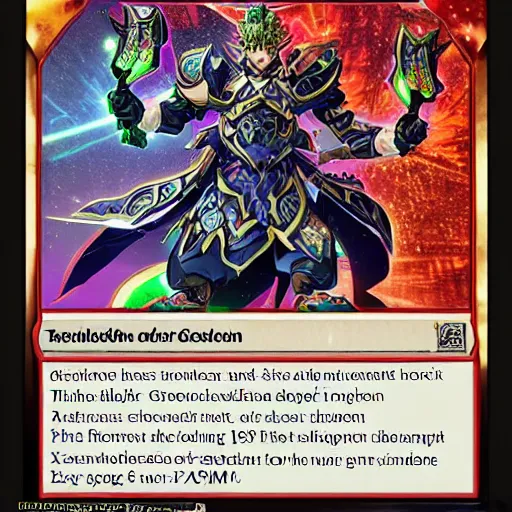 Image similar to dendro archon grom genshin impact