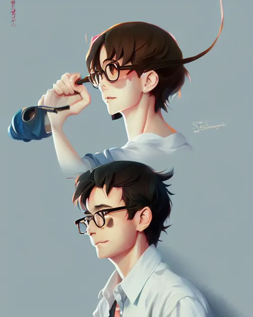 Prompt: bob saget, portrait shinkai makoto studio ghibli studio key hideaki anno sakimichan stanley artgerm lau rossdraws james jean marc simonetti elegant highly detailed digital painting artstation pixiv