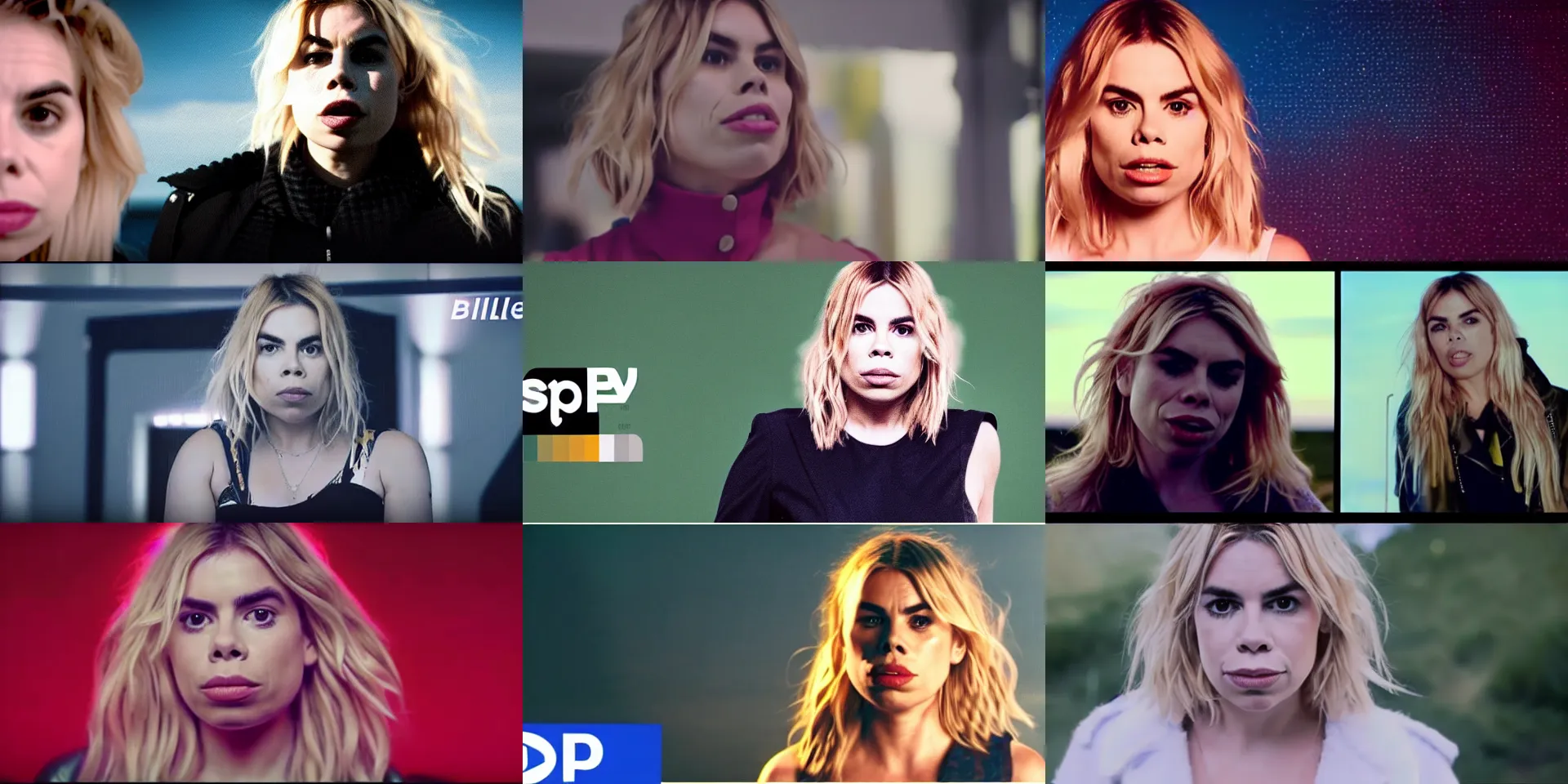 Prompt: 2 5 th anniversary music video, billie piper -'day & night ( billie's version ) ', produced by stargate tor & mikkel for virgin records, 2 0 2 5 popstar comeback single