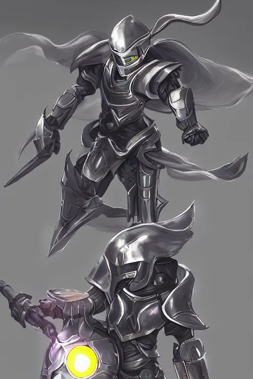 Image similar to helmet armor guardian destiny in witch queen illumination ray tracing hdr fanart arstation by sung choi robot ninja mask and eric pfeiffer and gabriel garza and casper konefal