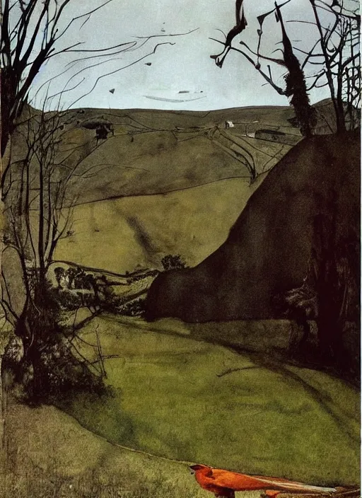 Image similar to Bogotá by Andrew Wyeth