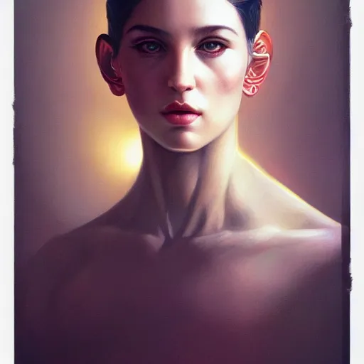 Image similar to Lofi portrait by Stanley Artgerm and Tristan Eaton and Tom Bagshaw