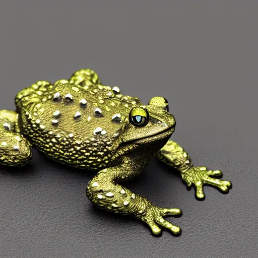 Prompt: chain toad grading, 3 d render, high quality, focus on sharpness, object focus