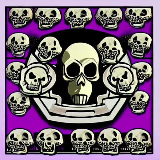 Image similar to skull bafshar, petros death scooby doo shaggy emblem