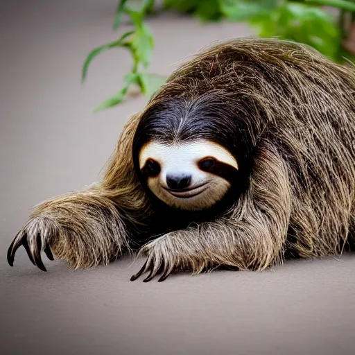 Prompt: sloth