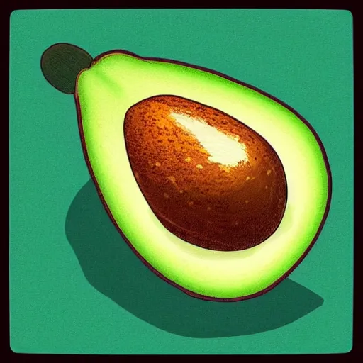 Prompt: “ avocado, repeating pattern, illustrative ”