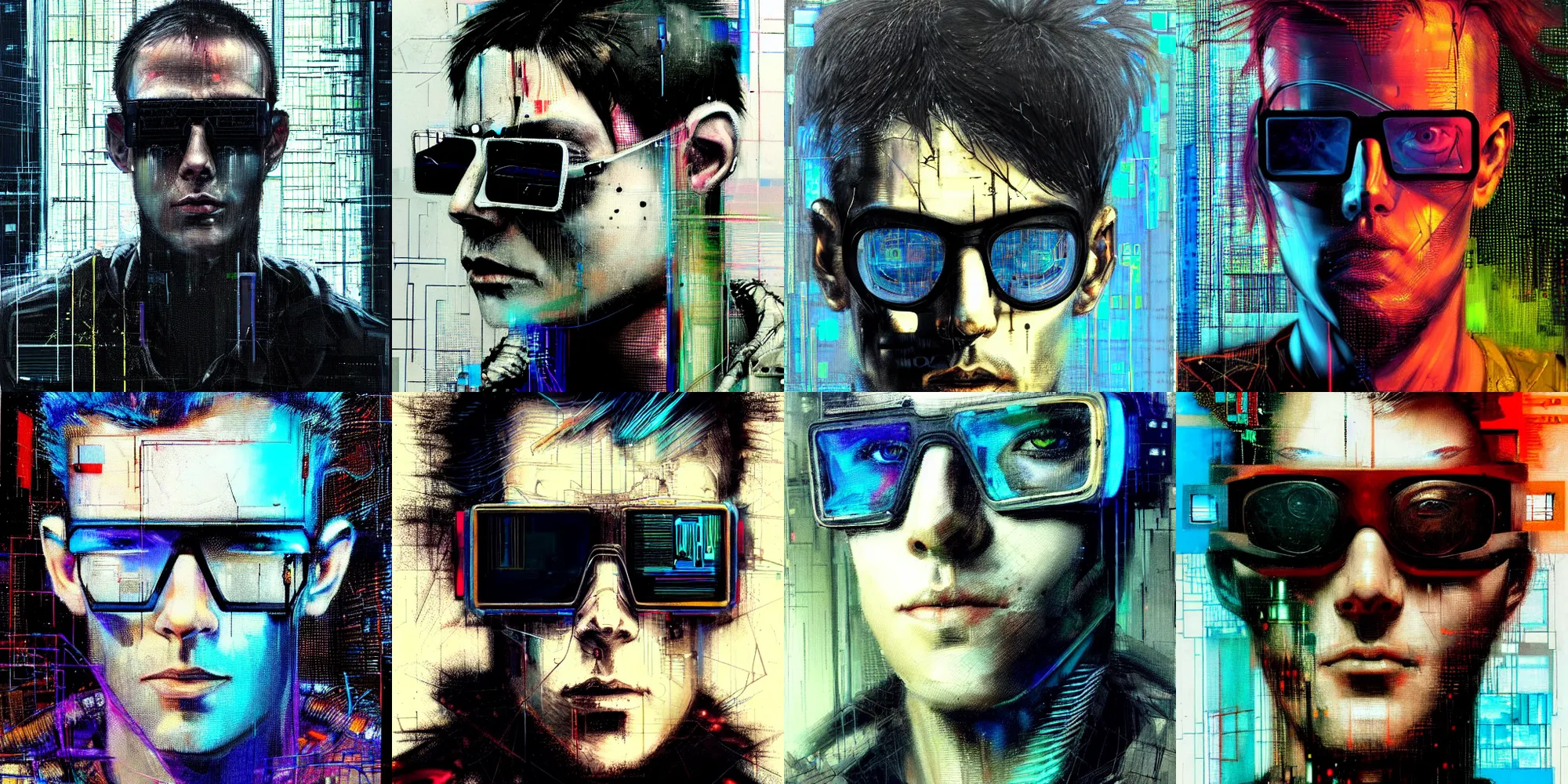 ArtStation - 150 Cyberpunk Glasses