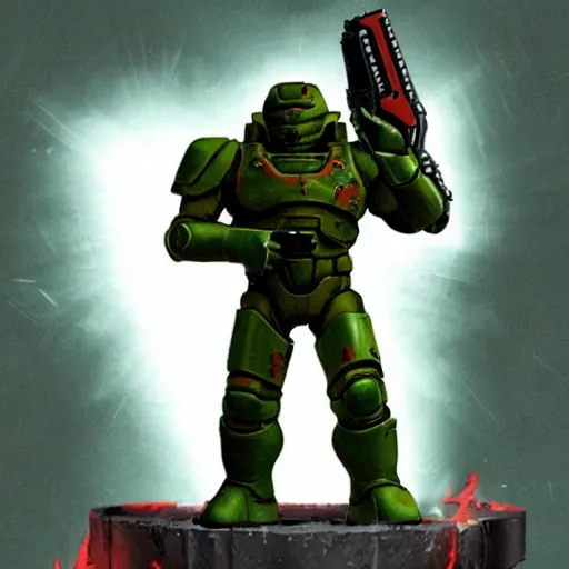 Prompt: DoomGuy