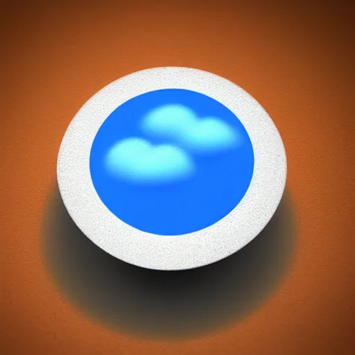 Image similar to favicon for weather app, 3 d render, widely used, icon, sunny, sun, detailed