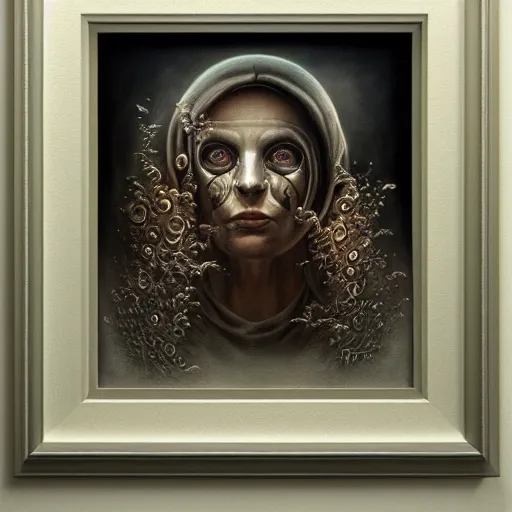 Image similar to Ghost in the machine by Tomasz Alen Kopera, masterpiece