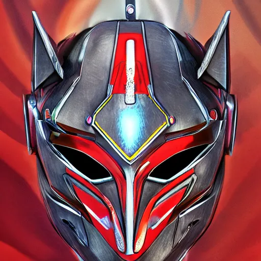 Prompt: kamen rider viking helmet mask robot ninja illumination ray tracing hdr fanart arstation by sung choi and eric pfeiffer and gabriel garza and casper konefal