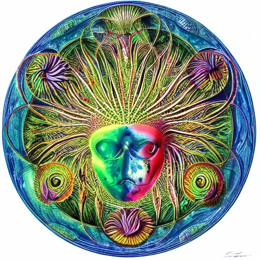 Image similar to An Alien plate From Art Forms in Nature by Ernst Haeckel