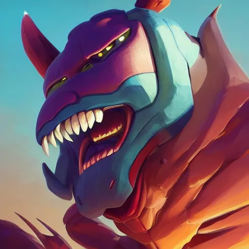 Image similar to face icon stylized minimalist beastwars, loftis, cory behance hd by jesper ejsing, by rhads, makoto shinkai and lois van baarle, ilya kuvshinov, rossdraws global illumination