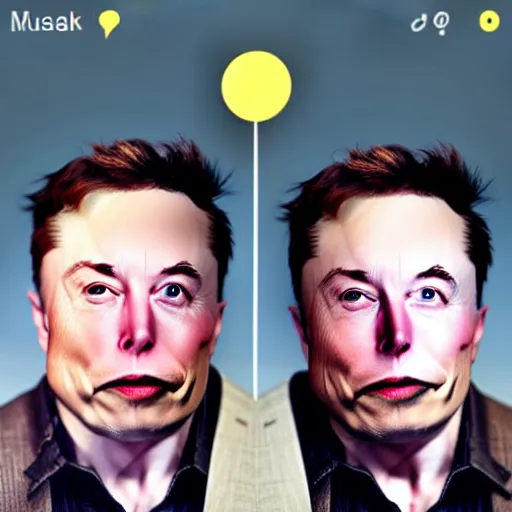 Image similar to a muskrat face swapped with elon musk!! muskrat, faceswap