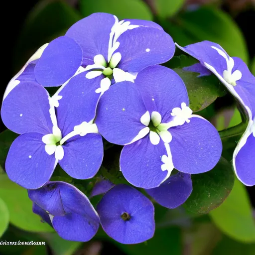 Prompt: brunfelsia grandiflora