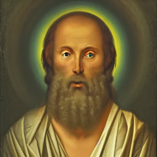 Image similar to pution in vision of ezekiel, portrait centered