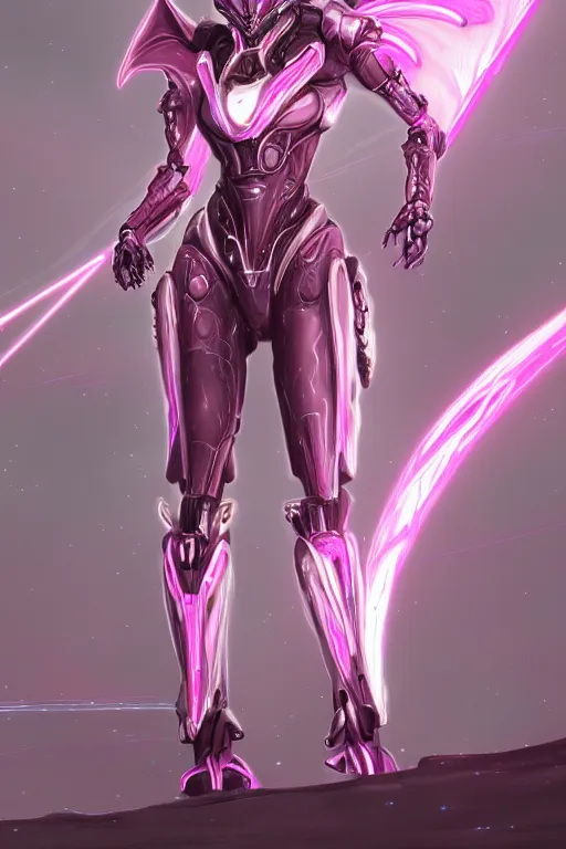 Prompt: galactic hyperdetailed elegant beautiful stunning realistic quality giantess sexy hot warframe anthro mecha female dragon goddess, pink body, sleek metal head, sleek visor, smooth pink skin, sleek silver armor, bigger than galaxy, epic proportions, epic scale, epic size, warframe destiny, furry, dragon art, goddess, giantess, furaffinity, octane