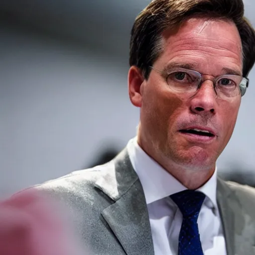 Image similar to mark rutte