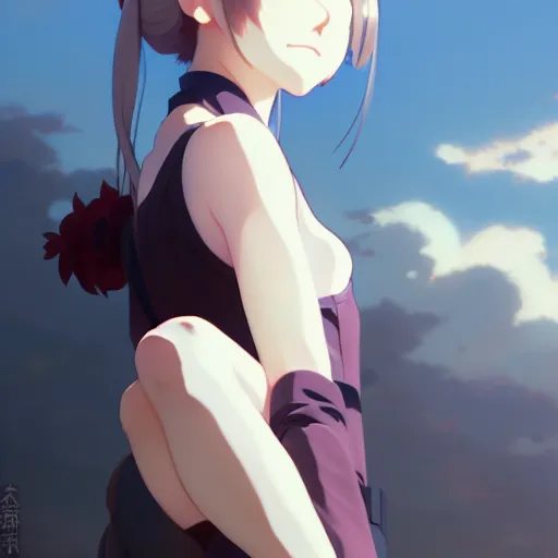 Prompt: a full body / a film still portrait of the dressed catgirl, finely detailed features, closeup at the faces, perfect art, gapmoe yandere grimdark, trending on pixiv fanbox, painted by greg rutkowski makoto shinkai takashi takeuchi studio ghibli, akihiko yoshida