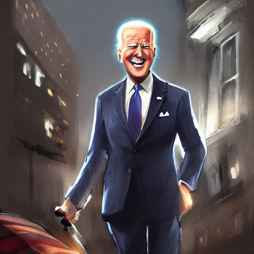 Image similar to joe biden charicature, pixar, dramatic lighting, cinematic, establishing shot, extremly high detail, photorealistic, cinematic lighting, artstation, style by James Gurney