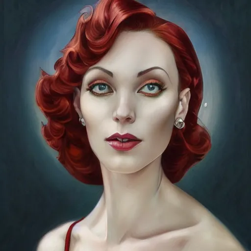 Prompt: a streamline moderne, art nouveau, multi - ethnic and multi - racial portrait in the style of charlie bowater, and in the style of donato giancola, and in the style of charles dulac. clear, expressive, very large eyes. symmetry, ultrasharp focus, volumetric lighting, photorealistic digital painting, intricate, elegant, highly detailed, centered.