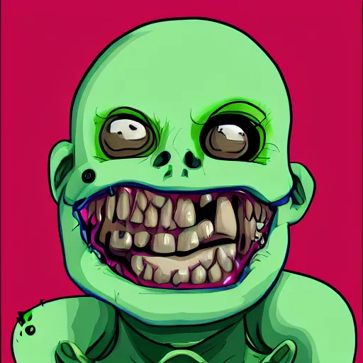 Image similar to selfie of a happy smiling zombie, 8 k, trending on artstation, deviant art,