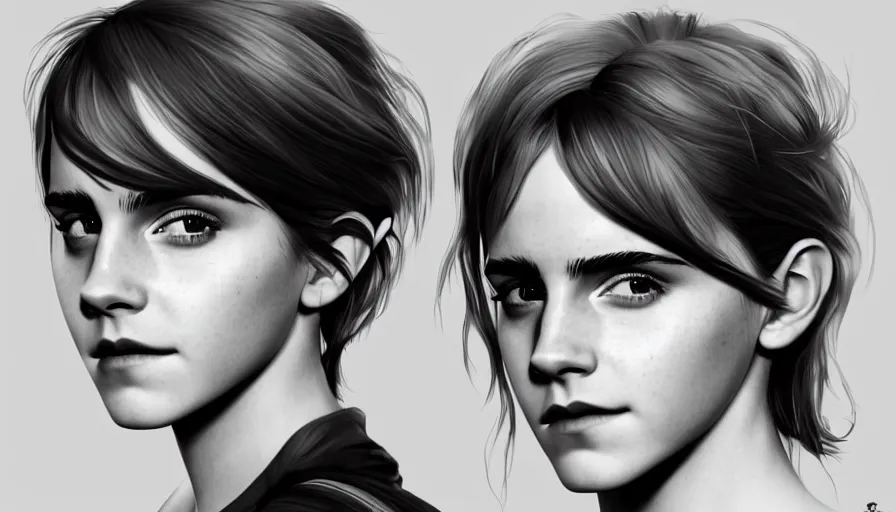 Prompt: emma watson by shingo araki, hyperdetailed, artstation, cgsociety, 8 k