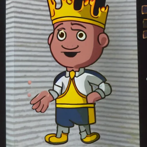 Image similar to mayonnaise king character