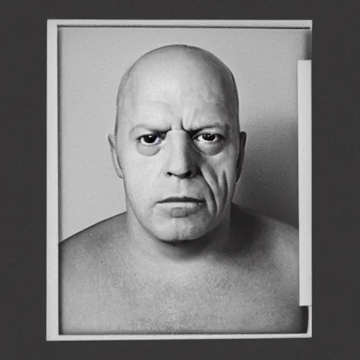 Image similar to Homer Simpson mugshot 1988, photographs