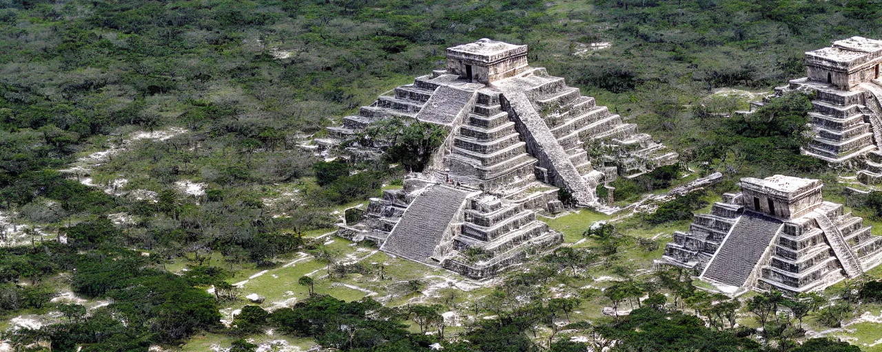 Image similar to spaghetti growing on top of chichen itza, 1 5 0 0's, fine detail, sigam 2 0 mm, in the style of galen rowell, retro,