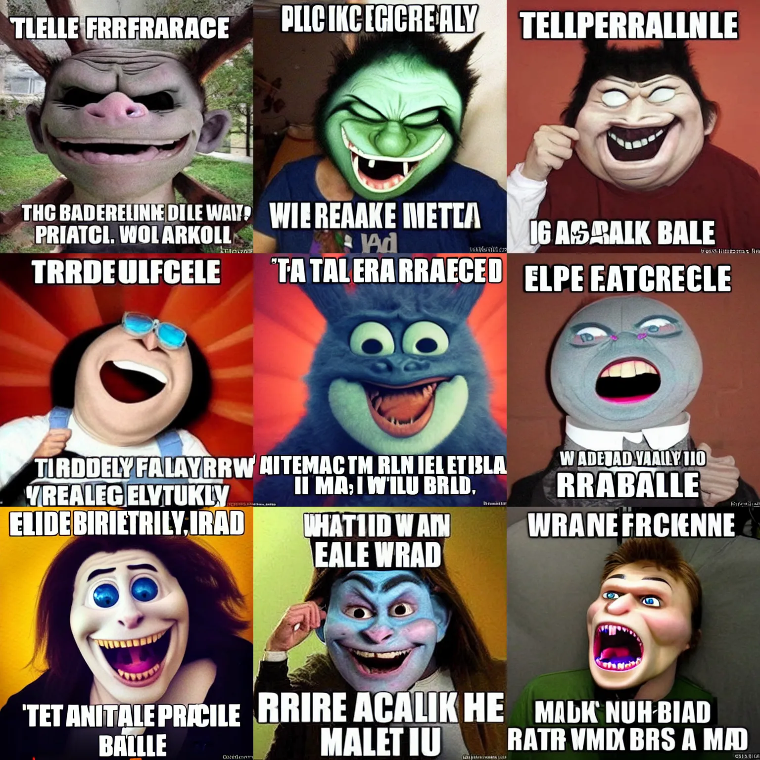 Prompt: trollface, epic, epically pranked, so freakin awesome, u mad bro, me gusta