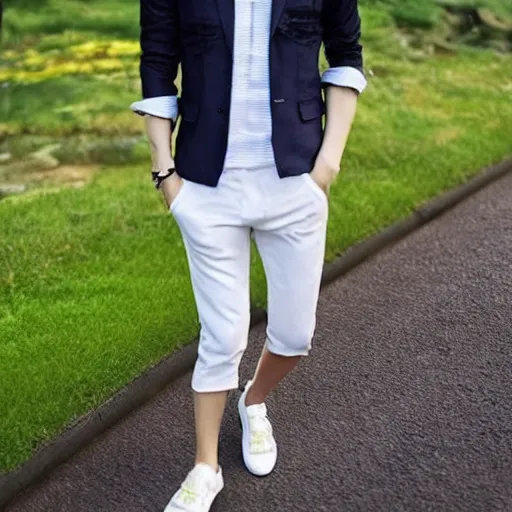 Image similar to summer korean style men outfit spring season pinterest, 4k