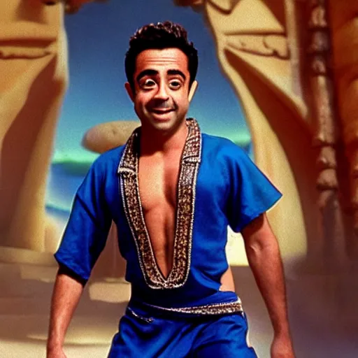 Image similar to HQ Still of Xavi Hernandez in Aladdin (1992)