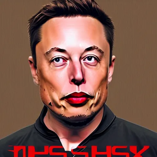 Image similar to elon musk as a musketer, digital art