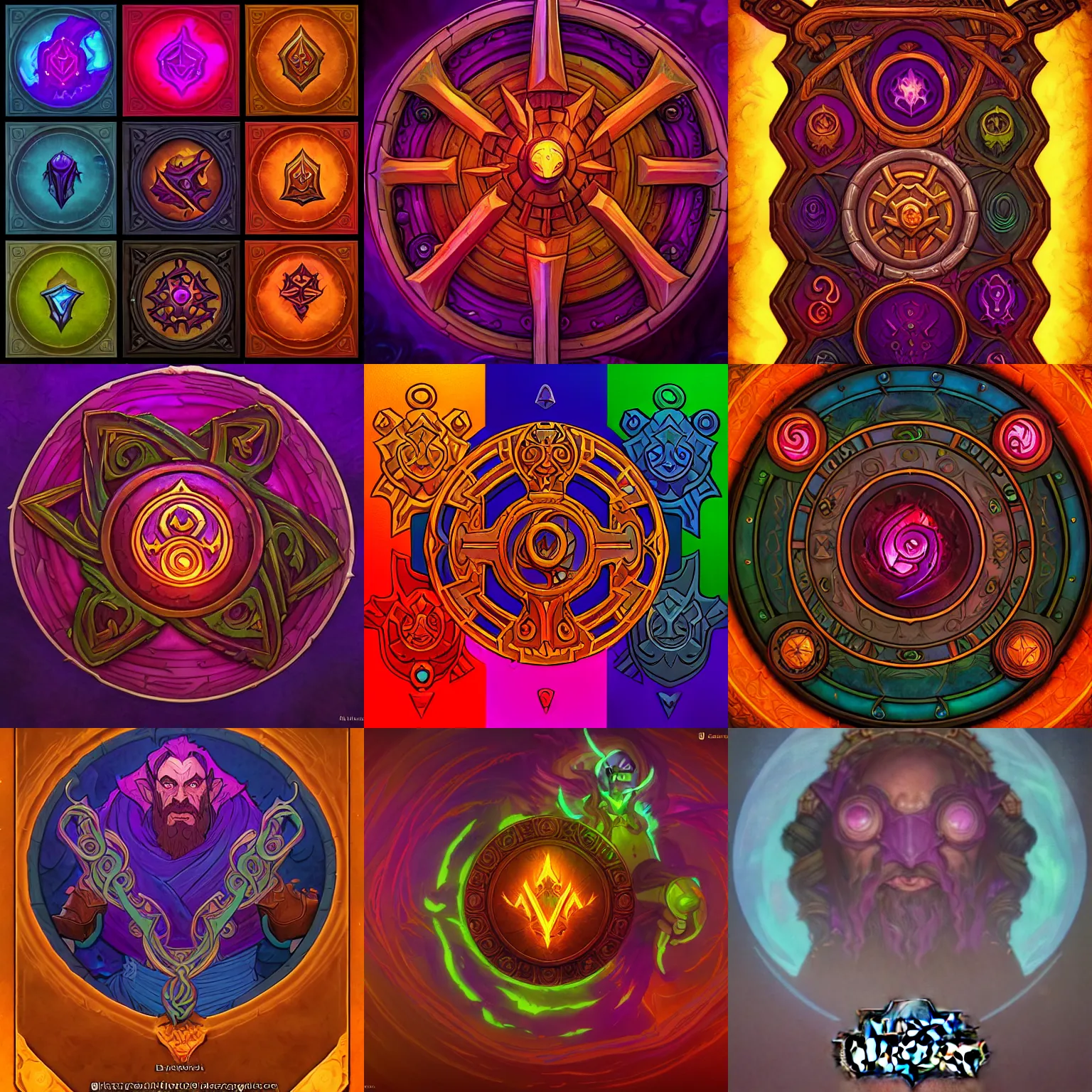 Prompt: warcraft mage spell skill icon, d & d, gloomhaven, rpg skill concept art, art nouveau, swirly vibrant color lines, aesthetic octane render, 8 k hd resolution, by mucha and ilya kuvshinov and cushart krentz and gilleard james