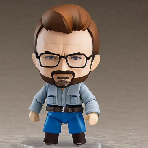 Image similar to walter white as a nendoroid figure