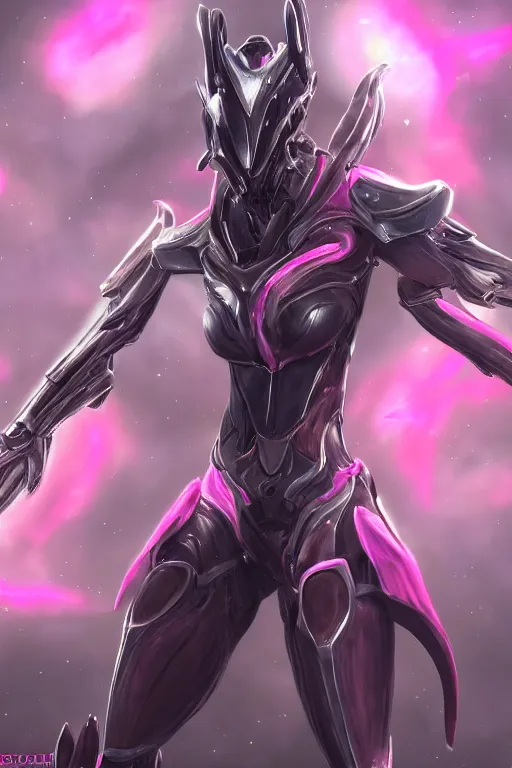 Prompt: galactic sized detailed elegant beautiful stunning quality giantess sexy hot realistic warframe anthro mecha female dragon goddess, pink body, sleek metal head, sleek visor, smooth pink skin, sleek silver armor, bigger than galaxy, sharp paws, epic proportions, epic scale, epic size, warframe fanart, furry, dragon art, goddess, giantess, furaffinity, octane