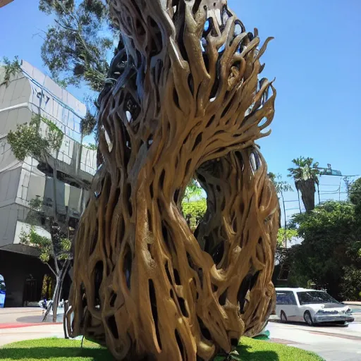 Image similar to Walter Yeo sculpture in LA, super ugly omg